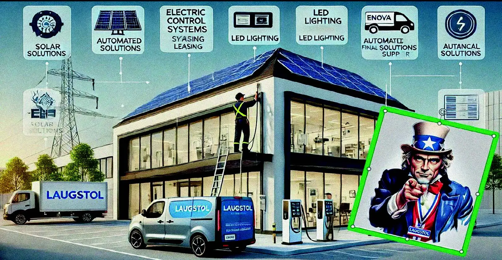 Slik ser AI for seg Laugstols virksomhet